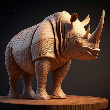 3D model Brachypotherium (STL)